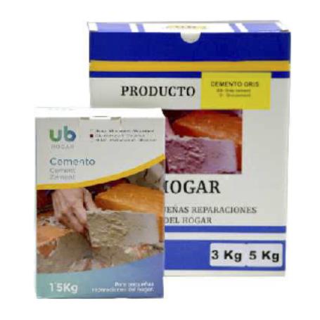 CEMENTO GRIS CUBETA 4 KGS