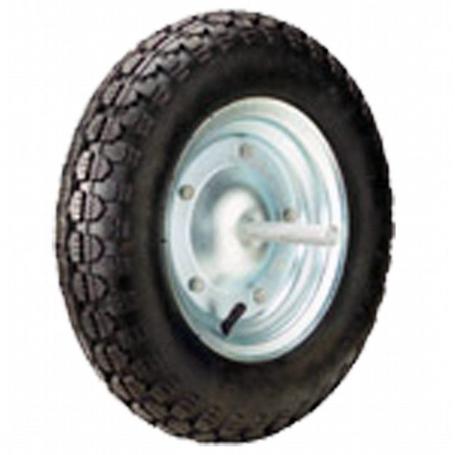 RUEDA CARRETILLA OBRA NEUMATICA