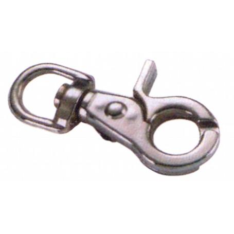 MOSQUETON ZAMAK CIRCULAR 10X56 MM.