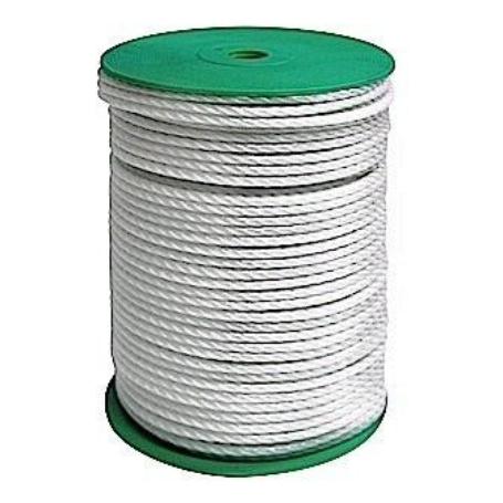 CUERDA PLASTIF.5MM.BLANCA X100 MTS.