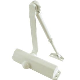 CIERRAPUERTA DORCAS C/RET.BLAN.DC1-H166(TELESCO)