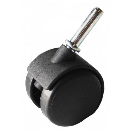 RUEDA OFICINA 45 MM. ESPIGA 8MM. SIN FRENO 79495