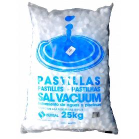 SAL EN PASTILLAS SACO 25 KG.