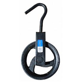 POLEA POZO SENCILLA 120 MM.