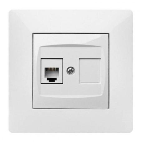 TOMA TELEFONO EMPOTRAR HABITAT 15 (REF.9137)