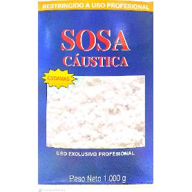 SOSA CAUSTICA ESCAMA ESTUCHE 1 KG