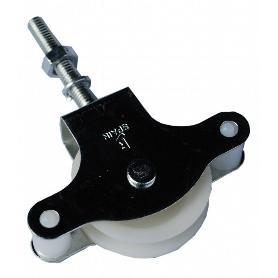 POLEA ROD.PLAST.C/TUERCA DE 40