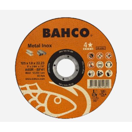 DISCO ACERO INOX BAHCO 115X1X22.23
