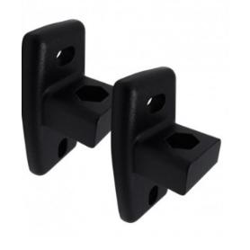 JUEGO SOPORTE PARED TOLDO TLD02 NEGRO