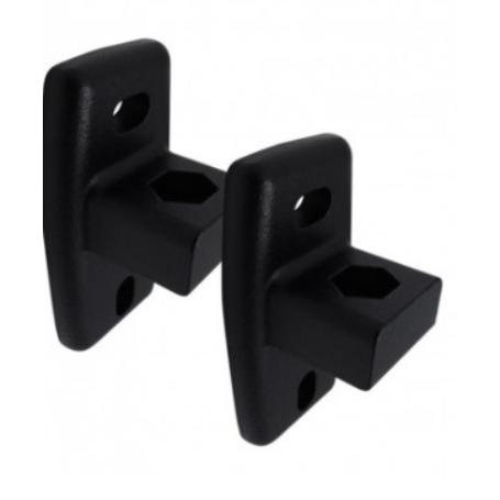 JUEGO SOPORTE PARED TOLDO TLD02 NEGRO