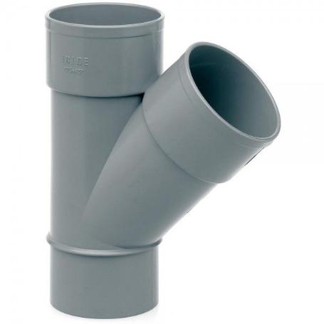 TE PVC DE 110-45º M-H