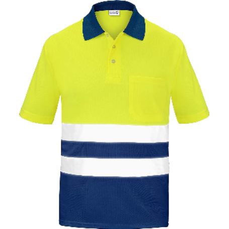 POLO A.V.BICOLOR M/C L3000 T-XL