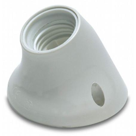 PORTALAMPARAS ZOCALO CURVO BLANCO (REF.178)