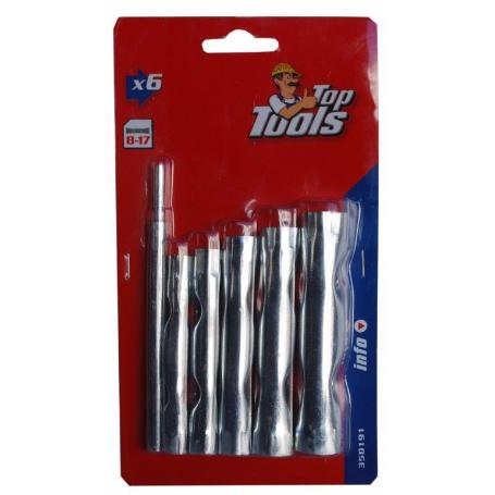 JUEGO LLAVES TUBO 8-17 6 PZAS