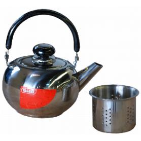 CAFETERA PAVA INOX C/FILTRO 0.80 LT.