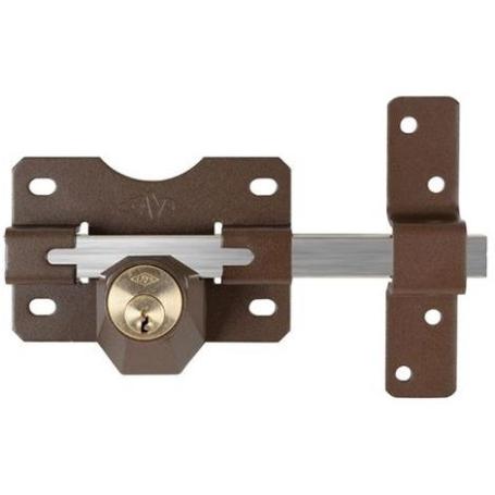 CERROJO CAYS B/2P9 PINT.N.REDON.90MM