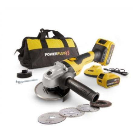 AMOLADORA POWXB20030 115MM 2 BAT.4.0AH