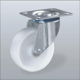 RUEDA NYLON CON PLACA 60 MM. SIN FRENO 75252