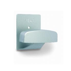 PERCHA GRANDE ADHESIVA CROMADA 2 UDS