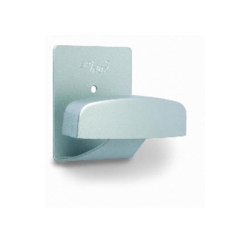 PERCHA GRANDE ADHESIVA CROMADA 2 UDS