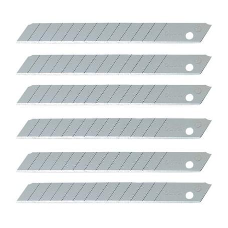 CUCHILLA ESTRECH. 9MM.10 UDS.