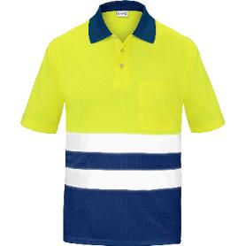 POLO A.V.BICOLOR M/C L3000 T-XXL