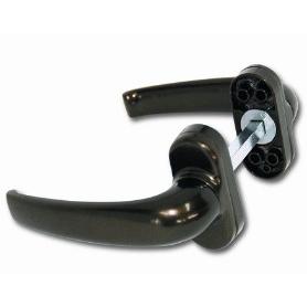 JUEGO MANUBRIO ALUMINIO NEGRO