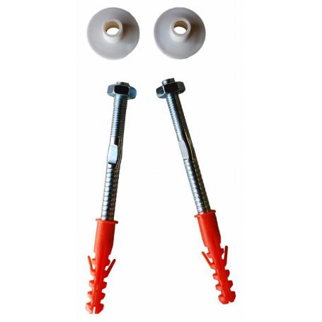 JUEGO 2 TORNILLOS LAVABO 10X100