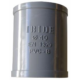 MANGUITO PVC H-H DE 110 C/TOPE