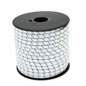 GOMA ELASTICA POLISET.8 MM AZUL 100 MTS