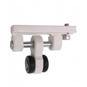 POLEA CORREDERA PERGOLA 20MM BLANCO