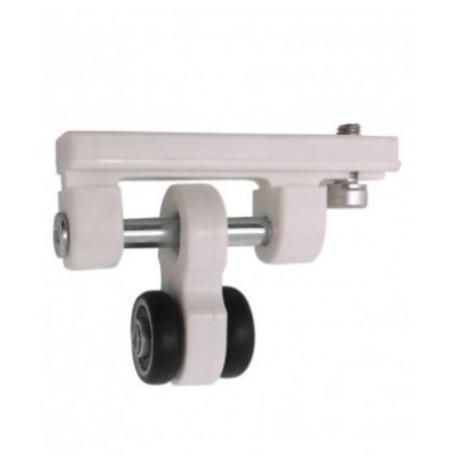 POLEA CORREDERA PERGOLA 20MM BLANCO