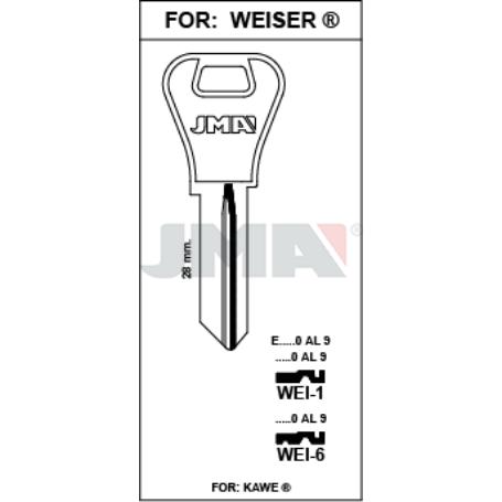 LLAVE PUERTA JMA WEI-1