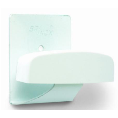 PERCHA ACERO BLANCA 2 UDS