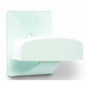 PERCHA ACERO BLANCA 2 UDS