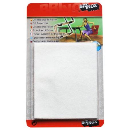 DESLIZAD.RECT.85X100 FIELTRO BLANCO 7070