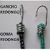 PULPO GOMA ELASTICA REDONDO 8 MM 1.5 MTS