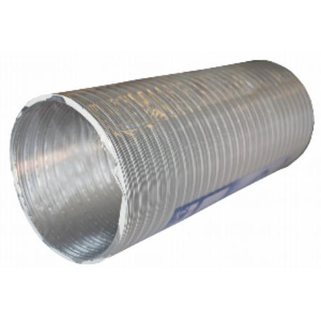 TUBO ALUM.FLEXIBLE 110MM.BLANCO 3MTS.