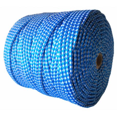 CUERDA POLIPLASTICO 5 MM. AZUL X200 MTS.