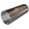 TUBO ALUM.FLEXIBLE 110MM.PLATA 3 MTS.