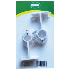 AMIG SOPORTE 3-16 BLANCO BLIST. 2 UDS