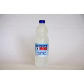 AGUA DESTILADA 1 LITRO .