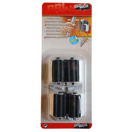 CUELGA ESC.C/ROD.LAC.BLANCO 2 UDS.