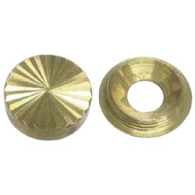 EMBELLECEDOR LAPIDADO LATON 16 MM