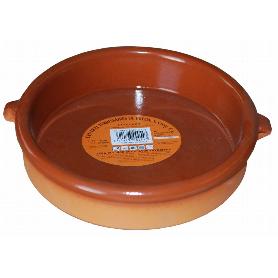 CAZUELA BAJA BARRO 15 CM.