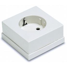 BASE ENCHUFE SUPERFICIE T/T (REF.5023B)