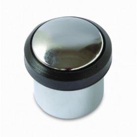 TOPE METALICO CON TORNILLO INVISIBLE CROMADO