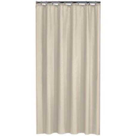 CORTINA BAÑO PVA BEIGE