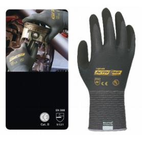 GUANTE NITRILO MICROPOROSO T/9 L