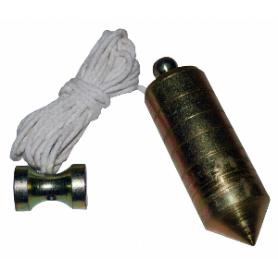 PLOMADA ACERO 700 GRS.